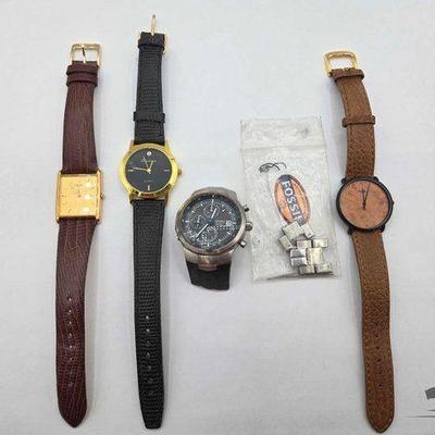 #1152 • (3) Wrist Watches & Additional Watch Links
