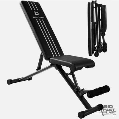 #8108 • NEW!!! Pooboo Adjustable Weight Bench
