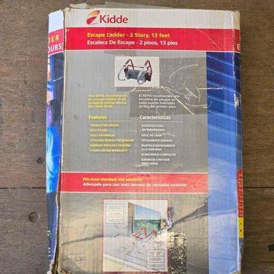 #4022 • NEW!!! Kidde 2 Story/13ft Escape Ladder
