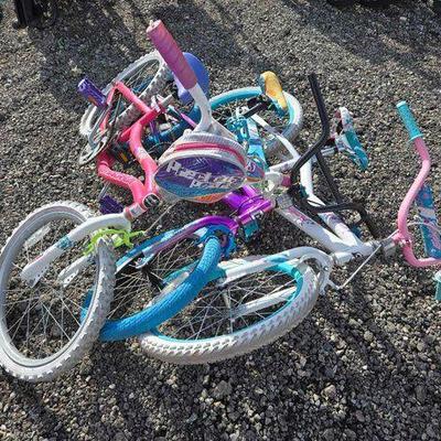 #83018 • (3) Kids Bicycles
