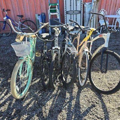 #82000 • (6) Bicycles
