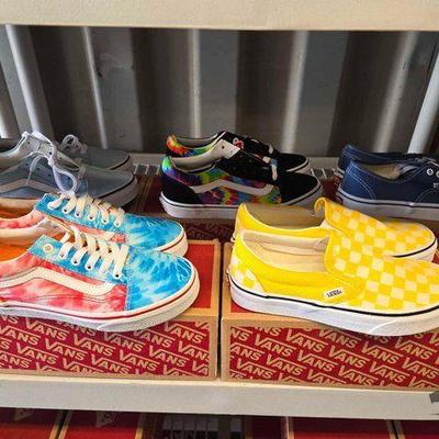 #7034 • NEW!!! (5) Pairs of Vans Shoes
