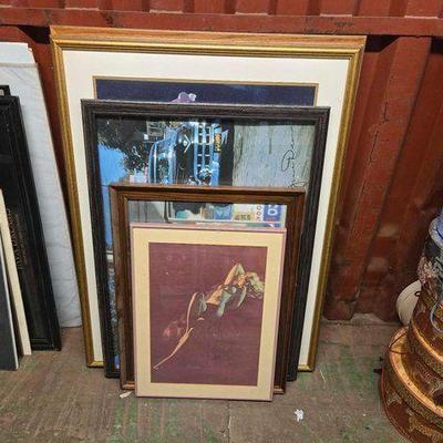 #6506 • (5) Framed Artworks
