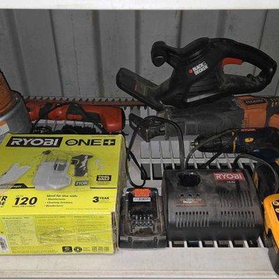 #8080 • Ryobi Handheld Sprayer, Ryobi Drill & More
