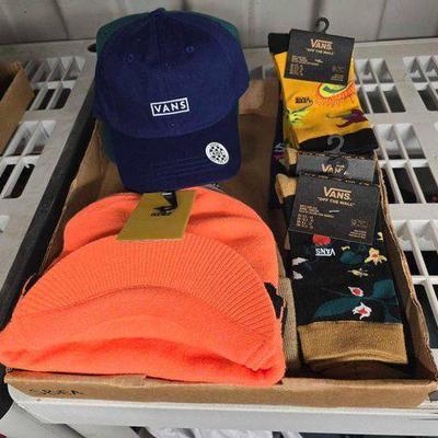 #7130 • NEW!!! Vans Beanies, Hats, and Socks
