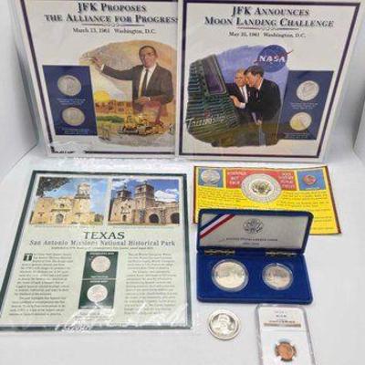 #1502 • (12) U.S. Coins & Tokens
