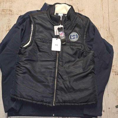 #7182 • NEW!!! (4) Sports Team Jackets & Vest
