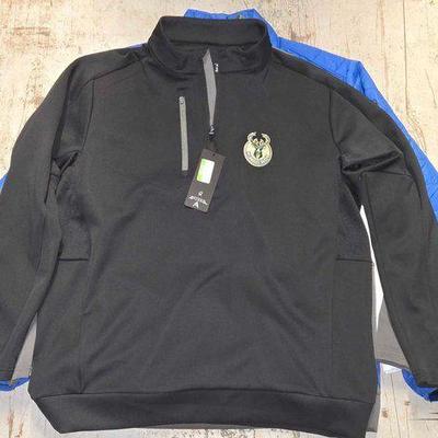 #7180 • NEW!!! (4) Sports Team Zip Up Jackets & Pull Overs
