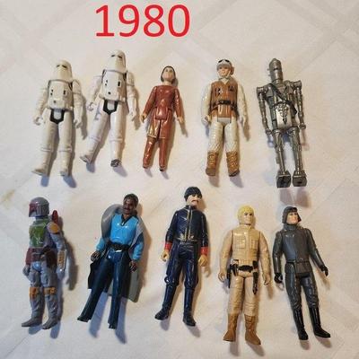 1980 Star Wars figurines