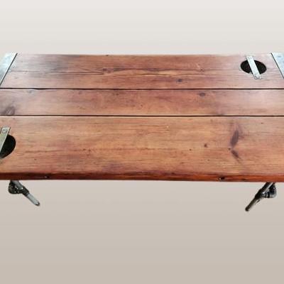 Liberty ship hatch cover table