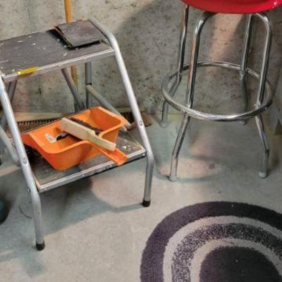Steps and Stool 