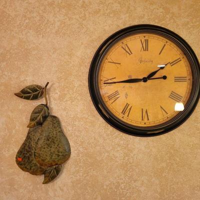 Wall Art and Wall Clock