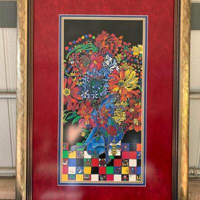 Th111v radiant bouquet by jiang tiefeng