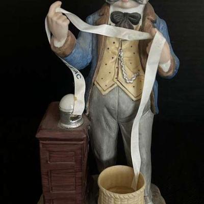 Th108v vintage porcelain figurine the tycoon” by pucci