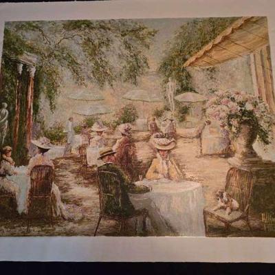 Th130 paris ritz by mark king unframed