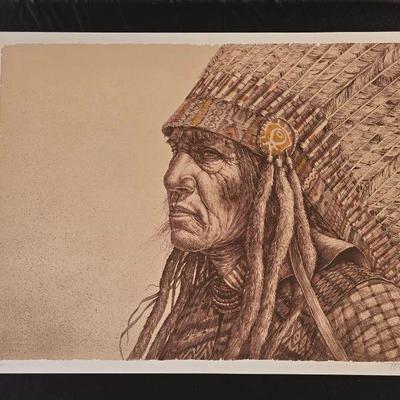 Th115 full dress indian by jorge braun