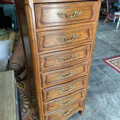 Solid wood chest (part of matching bedroom)