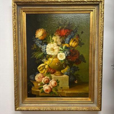 One of many fine art oil paintings
