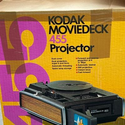 Kodak Moviedeck 455 Projector - In box w/ all paperwork 