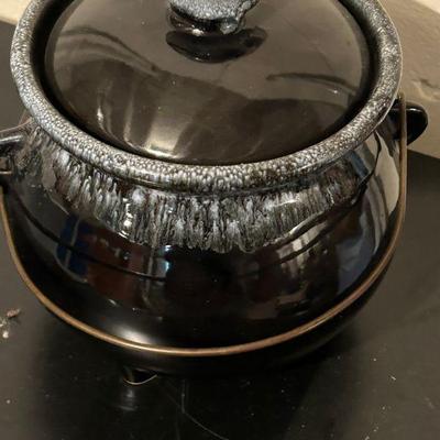 Vintage Bean Pot w/ Lid
