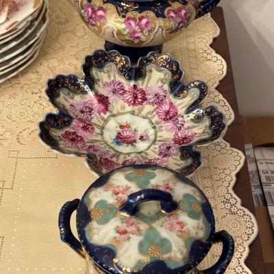 Multiple selections of China, Tea Sets and Serving Dishes 