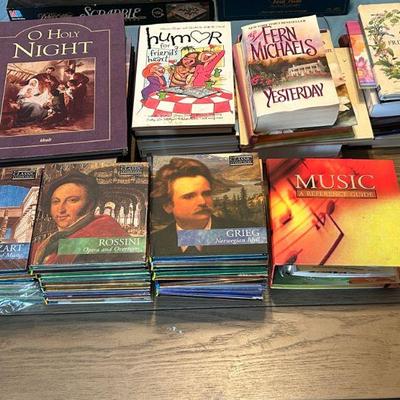 Great Selection of VHS Tapes, Books and CD's. 