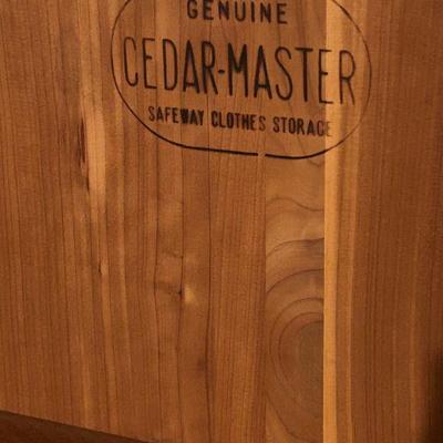 Cedar Wardrobe / Chest by Cedar Master 