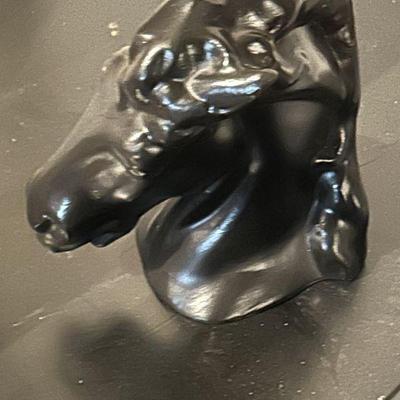 Vintage Horsehead Bookend