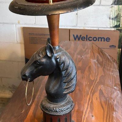 Horse Ashtray Stand 