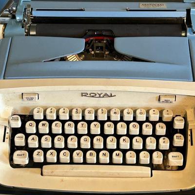 Royal Typewriter in Case 