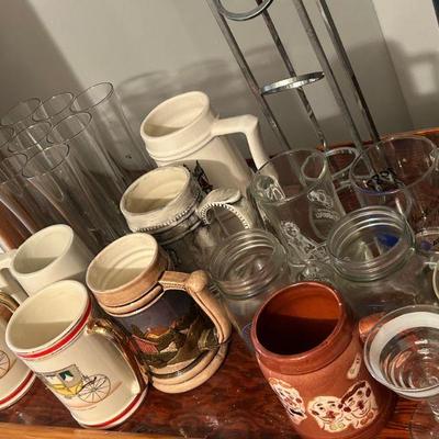 Steins and Barware 