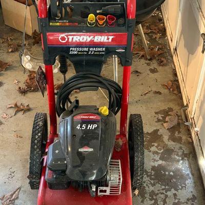 Troy-Bilt Pressure Washer 