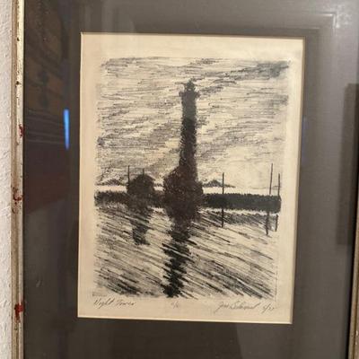 One of several artworks