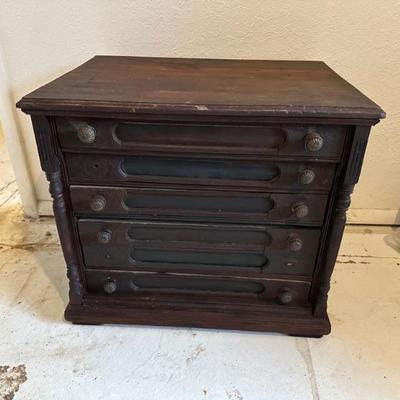 Antique Spool Chest