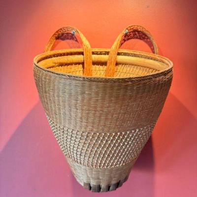 Traditional Southeast Asian Storage & Carrying Basket - Large	