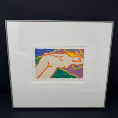 Dan May (b. 1955) Signed & Numbered Print – Nude (1983)	