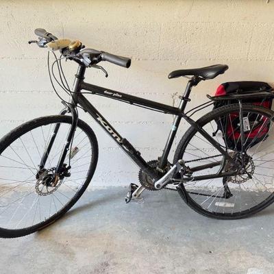 Kona Dew Plus Hybrid Bike - Black	
