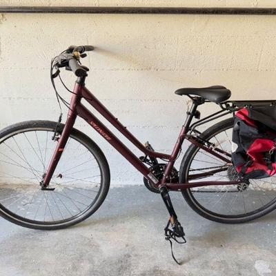 Specialized Alibi Hybrid Bike - Maroon	
