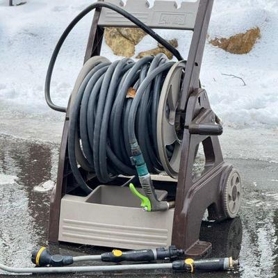 Plastic Ames Hose Reel With Heavy

