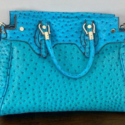 Blue Handbag

