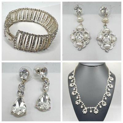Sparkling Rhinestone Jewelry
