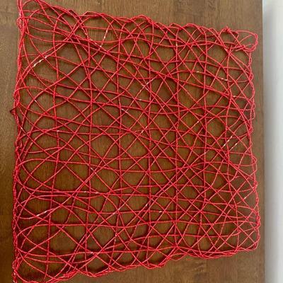 (8) Red Placemats
