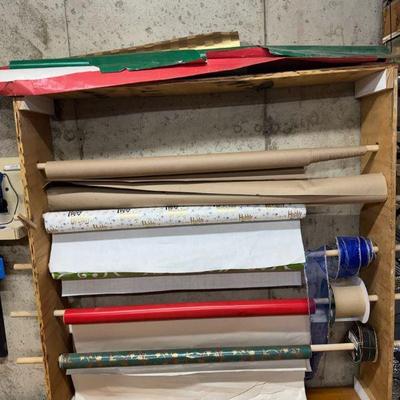 Custom Built Wrapping Dispenser
