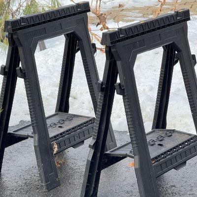 Stanley Collapsible Sawhorses
