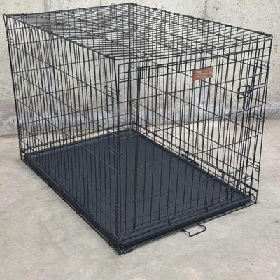 Large Portable Dog Crate 42Lx28Wx30H

