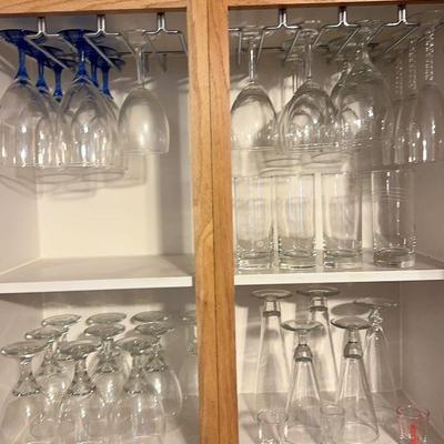 Wine And Cocktail Glassware: 37pcs