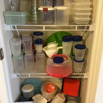 Plastic Ware ***Shelving NOT Included***