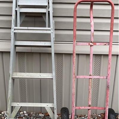 Ladder & Hand Cart