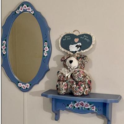 Shelf & Mirror Decor