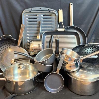 Kirby Allen, Granitestone, Nordic Ware, Megaware, IKEA, Bialetti, And unbranded pieces